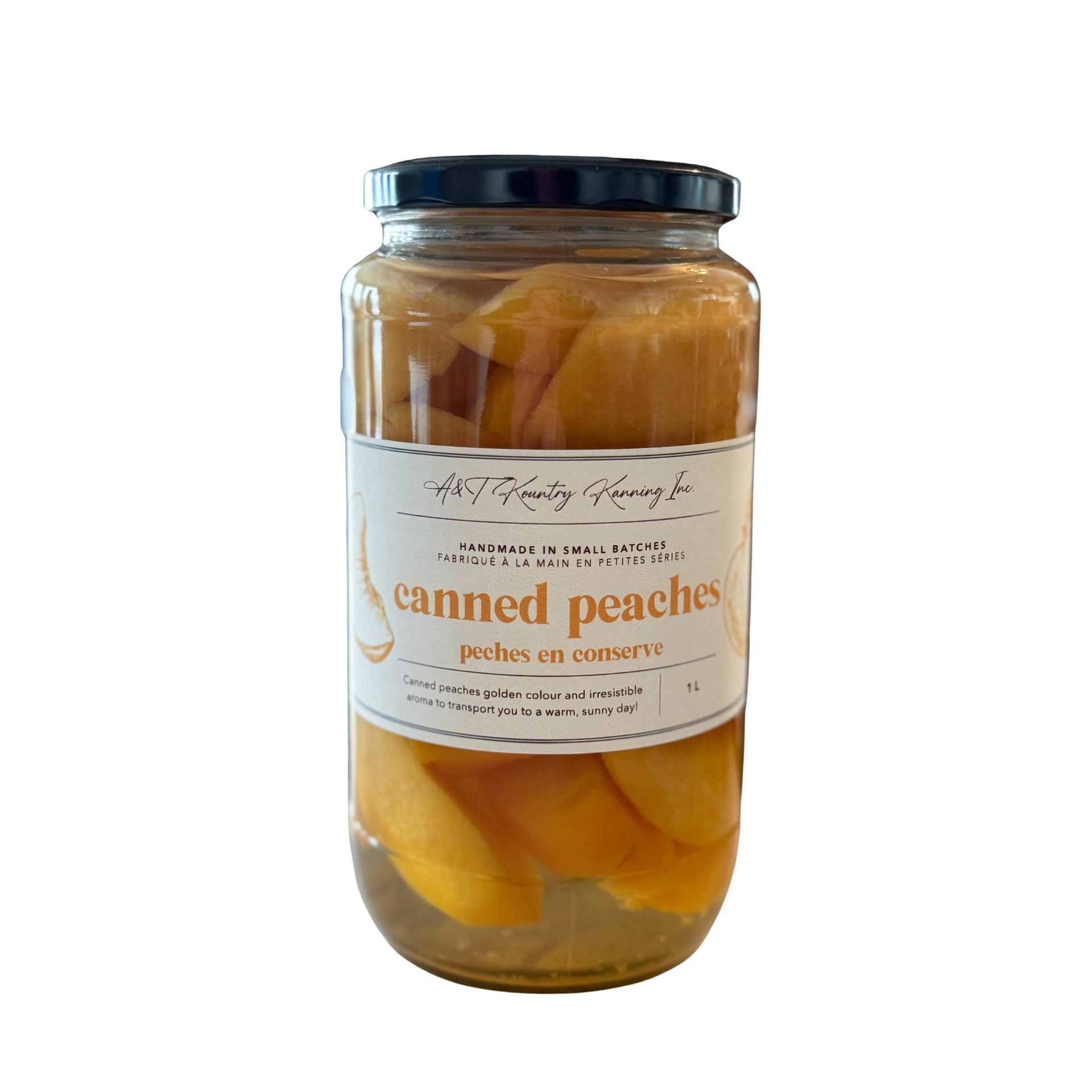 Niagara Canned Peaches – A&T Kountry Kanning